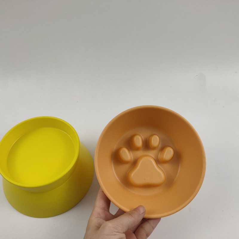 Bát đựng thức ăn cho chó mèo bằng sợi tre Melamine nâng cao