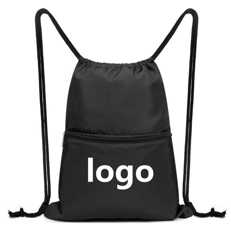 Logo tùy chỉnh dây rút ba lô túi thể thao