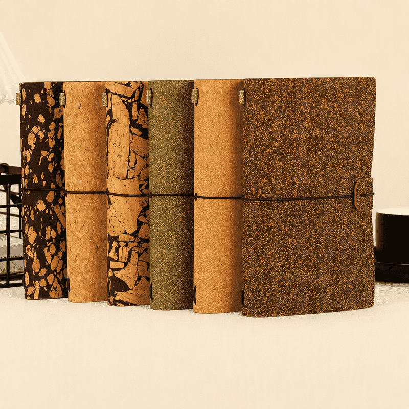 Eco Friendly Cork Coffee Tea Ground Sổ tay du khách