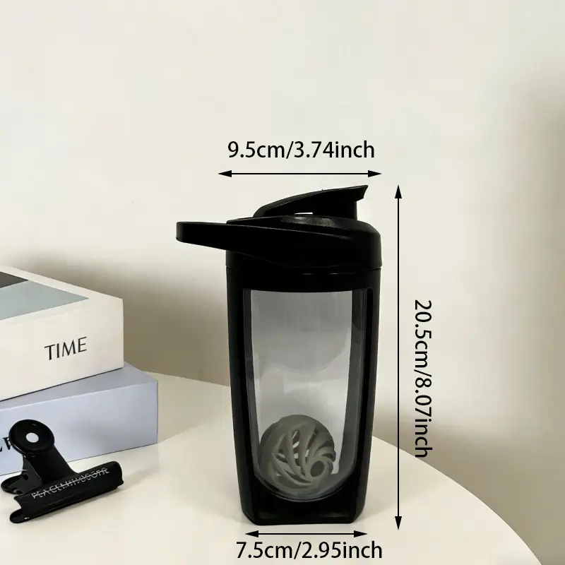 Square Double Wall Protein Shaker Bottles