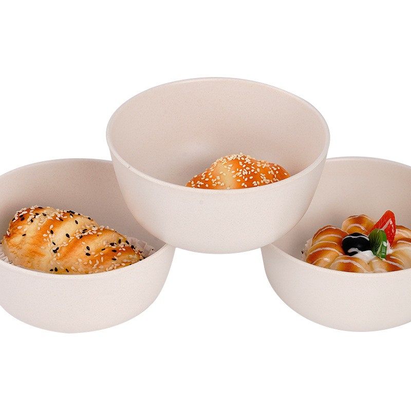 Bát salad thân thiện với môi trường bằng sợi tre có thể phân hủy nhẹ