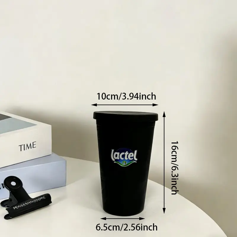 Cốc nhựa tái sử dụng màu tím mờ