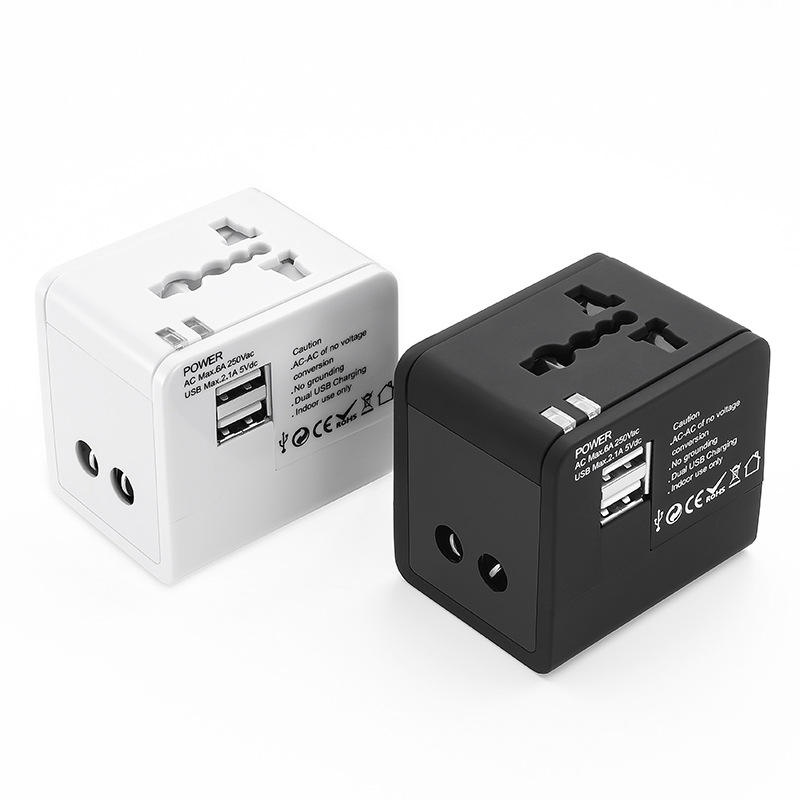 Bộ chuyển đổi du lịch đa năng có cổng USB kép